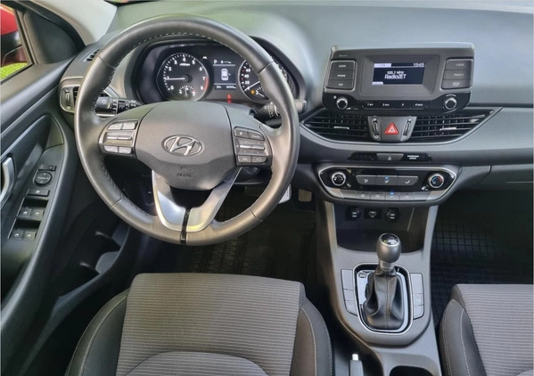 Hyundai I30 cena 64899 przebieg: 54747, rok produkcji 2022 z Białobrzegi małe 211